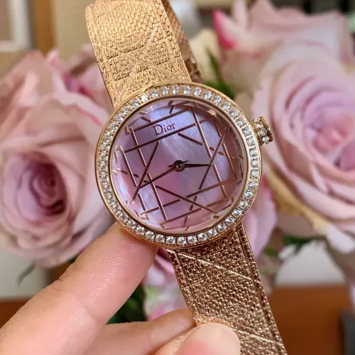 Replica Christian Dior AAA Quality Watches For Women #1347896 $100.00 USD for Wholesale