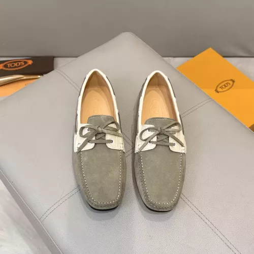 Replica TOD'S Oxfords Shoes For Men #1347914 $85.00 USD for Wholesale