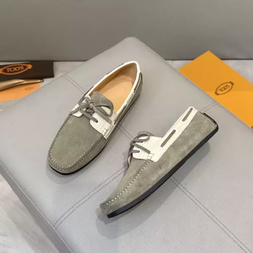Replica TOD'S Oxfords Shoes For Men #1347914 $85.00 USD for Wholesale