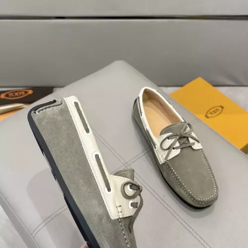 Replica TOD'S Oxfords Shoes For Men #1347914 $85.00 USD for Wholesale