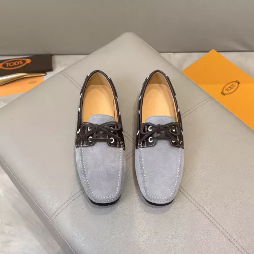 Replica TOD'S Oxfords Shoes For Men #1347915 $85.00 USD for Wholesale