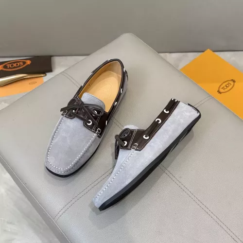 Replica TOD'S Oxfords Shoes For Men #1347915 $85.00 USD for Wholesale