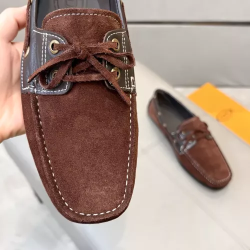 Replica TOD'S Oxfords Shoes For Men #1347916 $85.00 USD for Wholesale