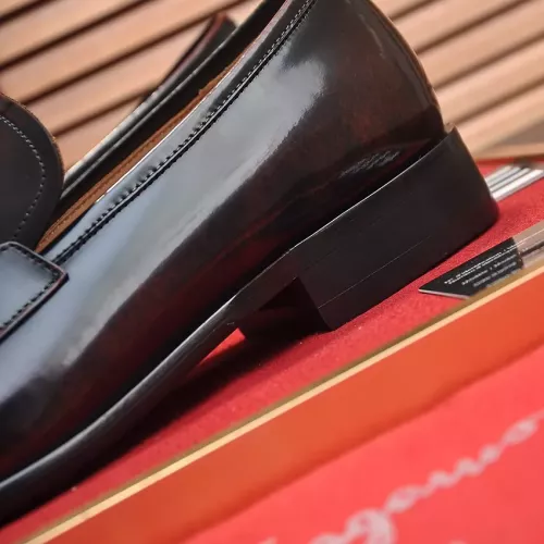 Replica Salvatore Ferragamo Leather Shoes For Men #1347978 $96.00 USD for Wholesale