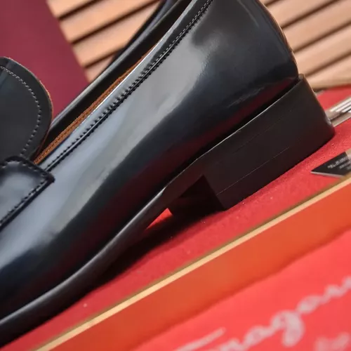 Replica Salvatore Ferragamo Leather Shoes For Men #1347979 $96.00 USD for Wholesale