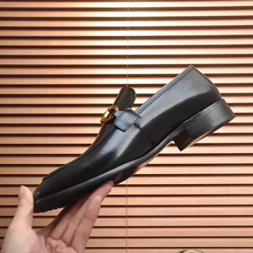 Replica Salvatore Ferragamo Leather Shoes For Men #1347980 $96.00 USD for Wholesale