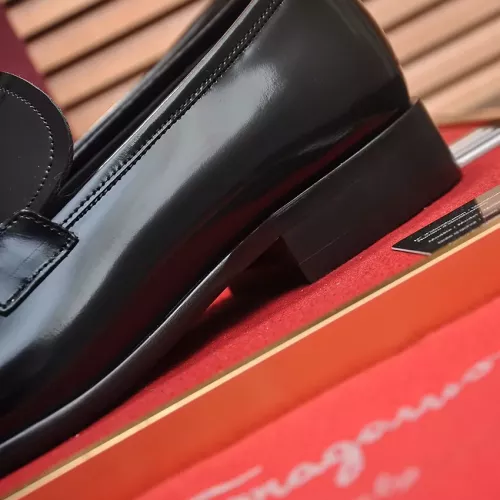 Replica Salvatore Ferragamo Leather Shoes For Men #1347980 $96.00 USD for Wholesale