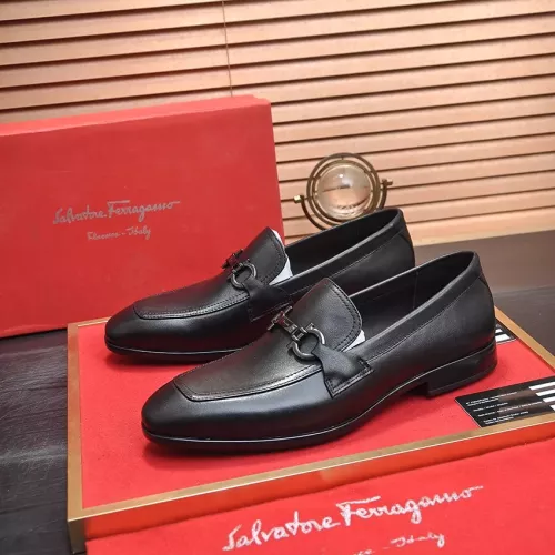 Cheap Salvatore Ferragamo Leather Shoes For Men #1347981, $$98.00 USD On Salvatore Ferragamo Leather Shoes