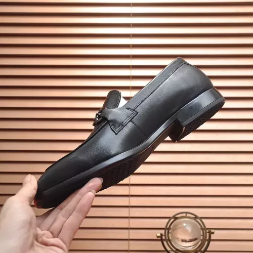 Replica Salvatore Ferragamo Leather Shoes For Men #1347981 $98.00 USD for Wholesale