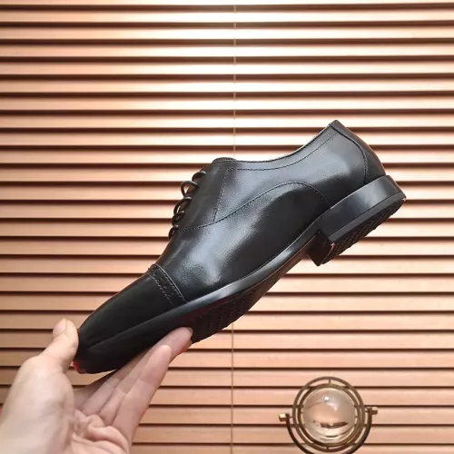Replica Salvatore Ferragamo Leather Shoes For Men #1347982 $98.00 USD for Wholesale