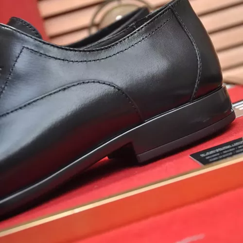 Replica Salvatore Ferragamo Leather Shoes For Men #1347982 $98.00 USD for Wholesale