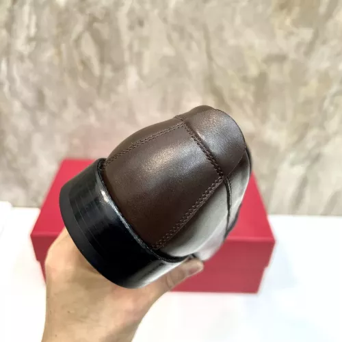 Replica Salvatore Ferragamo Leather Shoes For Men #1347983 $160.00 USD for Wholesale