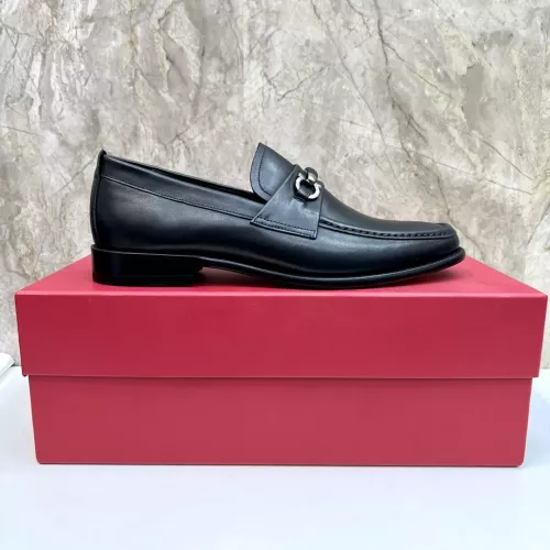 Replica Salvatore Ferragamo Leather Shoes For Men #1347984 $160.00 USD for Wholesale