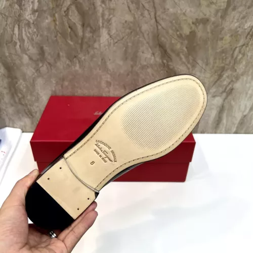 Replica Salvatore Ferragamo Leather Shoes For Men #1347984 $160.00 USD for Wholesale