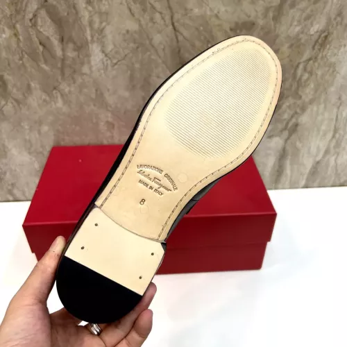 Replica Salvatore Ferragamo Leather Shoes For Men #1347986 $160.00 USD for Wholesale