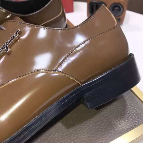 Replica Salvatore Ferragamo Leather Shoes For Men #1348006 $92.00 USD for Wholesale