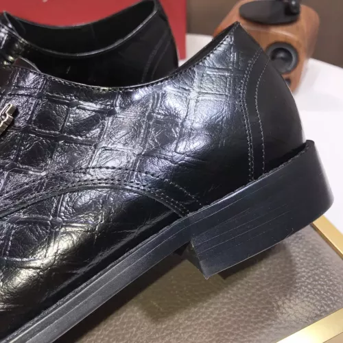 Replica Salvatore Ferragamo Leather Shoes For Men #1348009 $92.00 USD for Wholesale