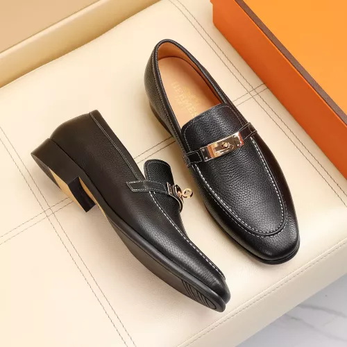 Replica Hermes Leather Shoes For Men #1348023 $85.00 USD for Wholesale