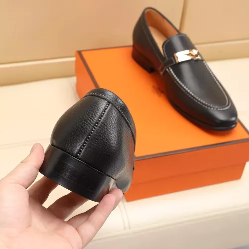 Replica Hermes Leather Shoes For Men #1348023 $85.00 USD for Wholesale