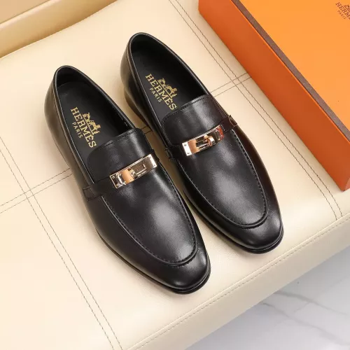 Replica Hermes Leather Shoes For Men #1348024 $85.00 USD for Wholesale