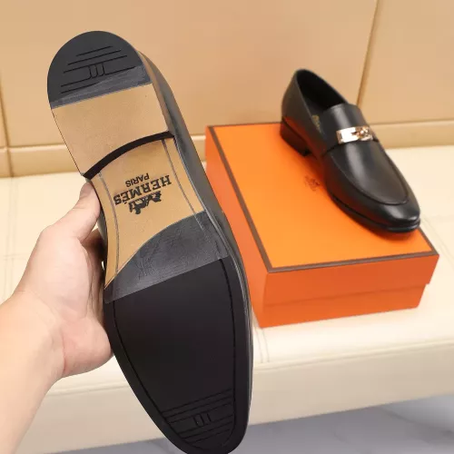 Replica Hermes Leather Shoes For Men #1348024 $85.00 USD for Wholesale