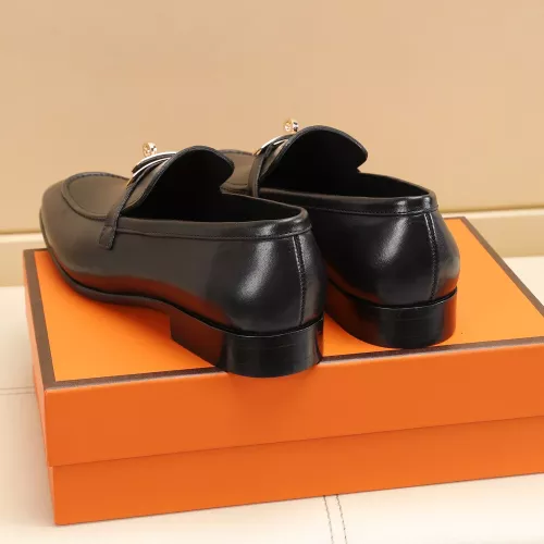 Replica Hermes Leather Shoes For Men #1348024 $85.00 USD for Wholesale
