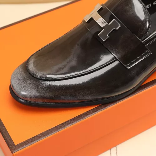 Replica Hermes Leather Shoes For Men #1348025 $88.00 USD for Wholesale