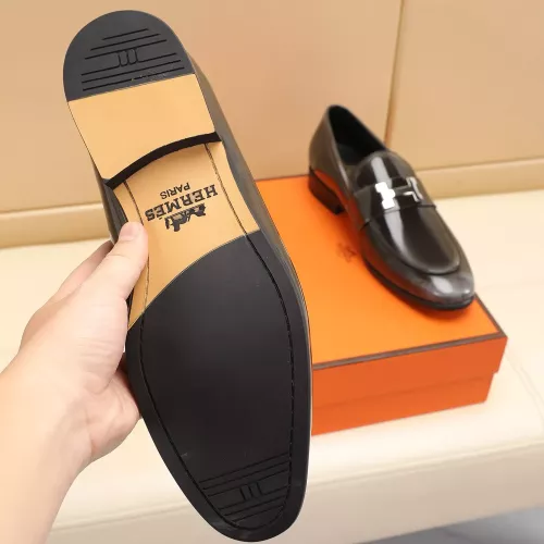 Replica Hermes Leather Shoes For Men #1348025 $88.00 USD for Wholesale