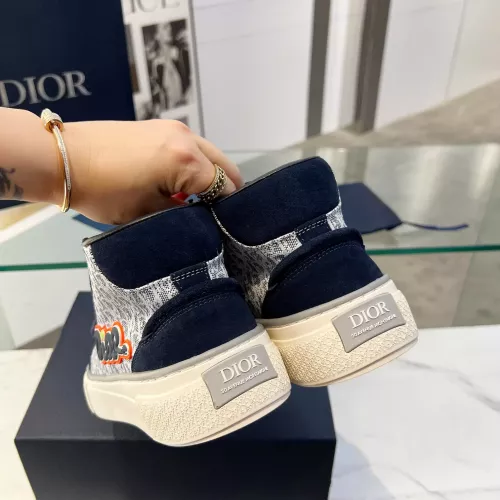 Replica Christian Dior High Top Shoes For Men #1348185 $108.00 USD for Wholesale