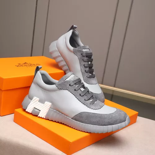 Replica Hermes Casual Shoes For Men #1348198 $80.00 USD for Wholesale