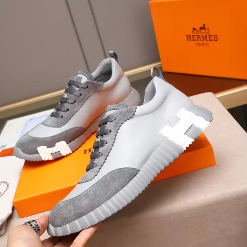 Replica Hermes Casual Shoes For Men #1348198 $80.00 USD for Wholesale