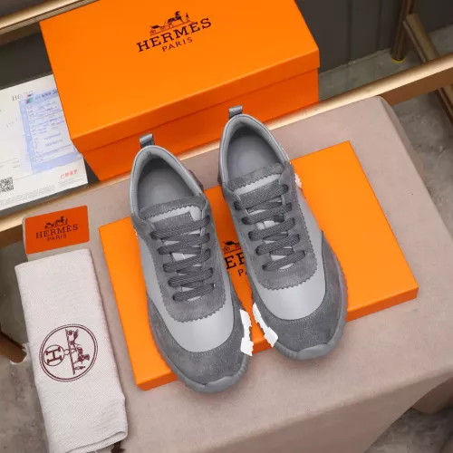 Replica Hermes Casual Shoes For Men #1348198 $80.00 USD for Wholesale