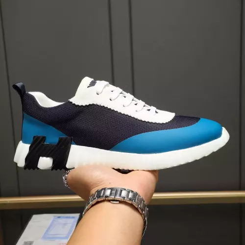 Replica Hermes Casual Shoes For Men #1348218 $82.00 USD for Wholesale