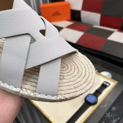 Replica Hermes Slippers For Men #1348348 $64.00 USD for Wholesale