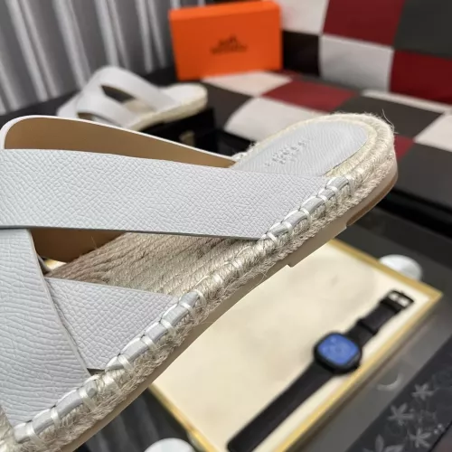 Replica Hermes Slippers For Men #1348348 $64.00 USD for Wholesale