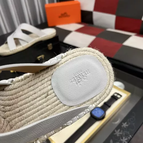 Replica Hermes Slippers For Men #1348348 $64.00 USD for Wholesale
