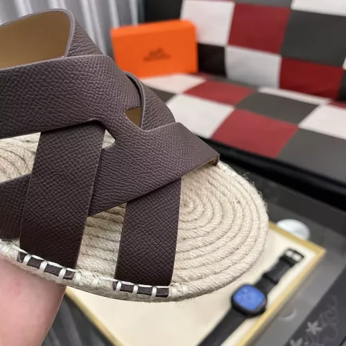 Replica Hermes Slippers For Men #1348352 $64.00 USD for Wholesale