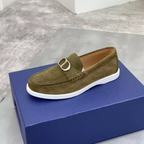 Replica Christian Dior Leather Shoes For Men #1348357 $102.00 USD for Wholesale