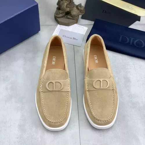 Replica Christian Dior Leather Shoes For Men #1348359 $102.00 USD for Wholesale