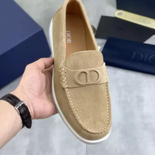 Replica Christian Dior Leather Shoes For Men #1348359 $102.00 USD for Wholesale