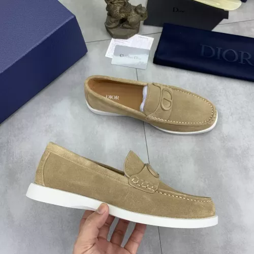 Replica Christian Dior Leather Shoes For Men #1348359 $102.00 USD for Wholesale