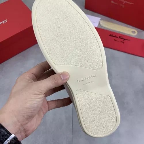 Replica Salvatore Ferragamo Leather Shoes For Men #1348365 $105.00 USD for Wholesale