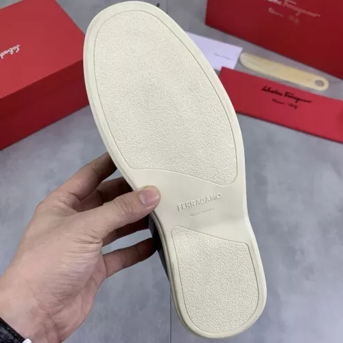 Replica Salvatore Ferragamo Leather Shoes For Men #1348367 $105.00 USD for Wholesale