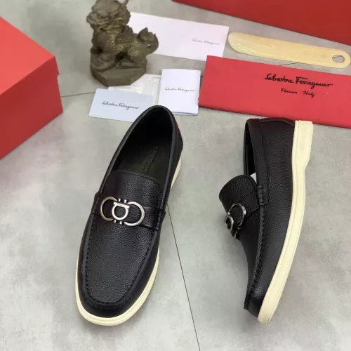 Cheap Salvatore Ferragamo Leather Shoes For Men #1348368, $$105.00 USD On Salvatore Ferragamo Leather Shoes