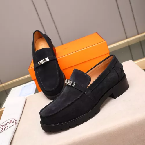 Cheap Hermes Leather Shoes For Men #1348373, $$85.00 USD On Hermes Leather Shoes