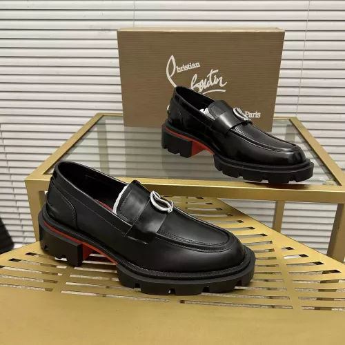 Cheap Christian Louboutin Leather Shoes For Men #1348380, $$115.00 USD On Christian Louboutin Leather Shoes