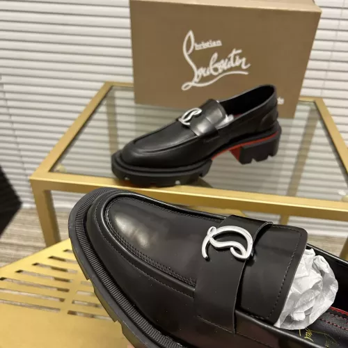 Replica Christian Louboutin Leather Shoes For Women #1348382 $115.00 USD for Wholesale