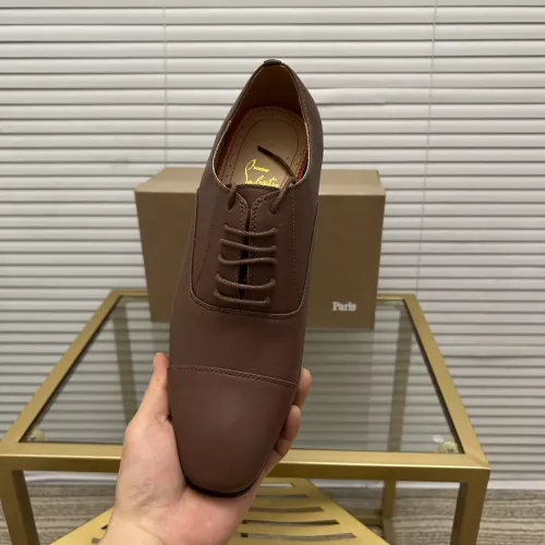 Replica Christian Louboutin Leather Shoes For Women #1348385 $92.00 USD for Wholesale