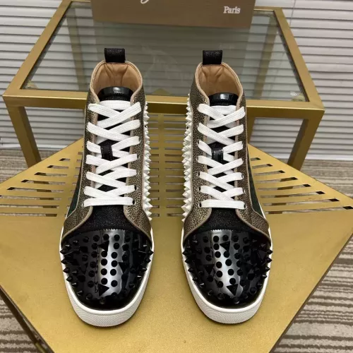 Replica Christian Louboutin High Top Shoes For Women #1348432 $98.00 USD for Wholesale
