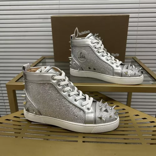 Cheap Christian Louboutin High Top Shoes For Women #1348434, $$102.00 USD On Christian Louboutin High Top Shoes